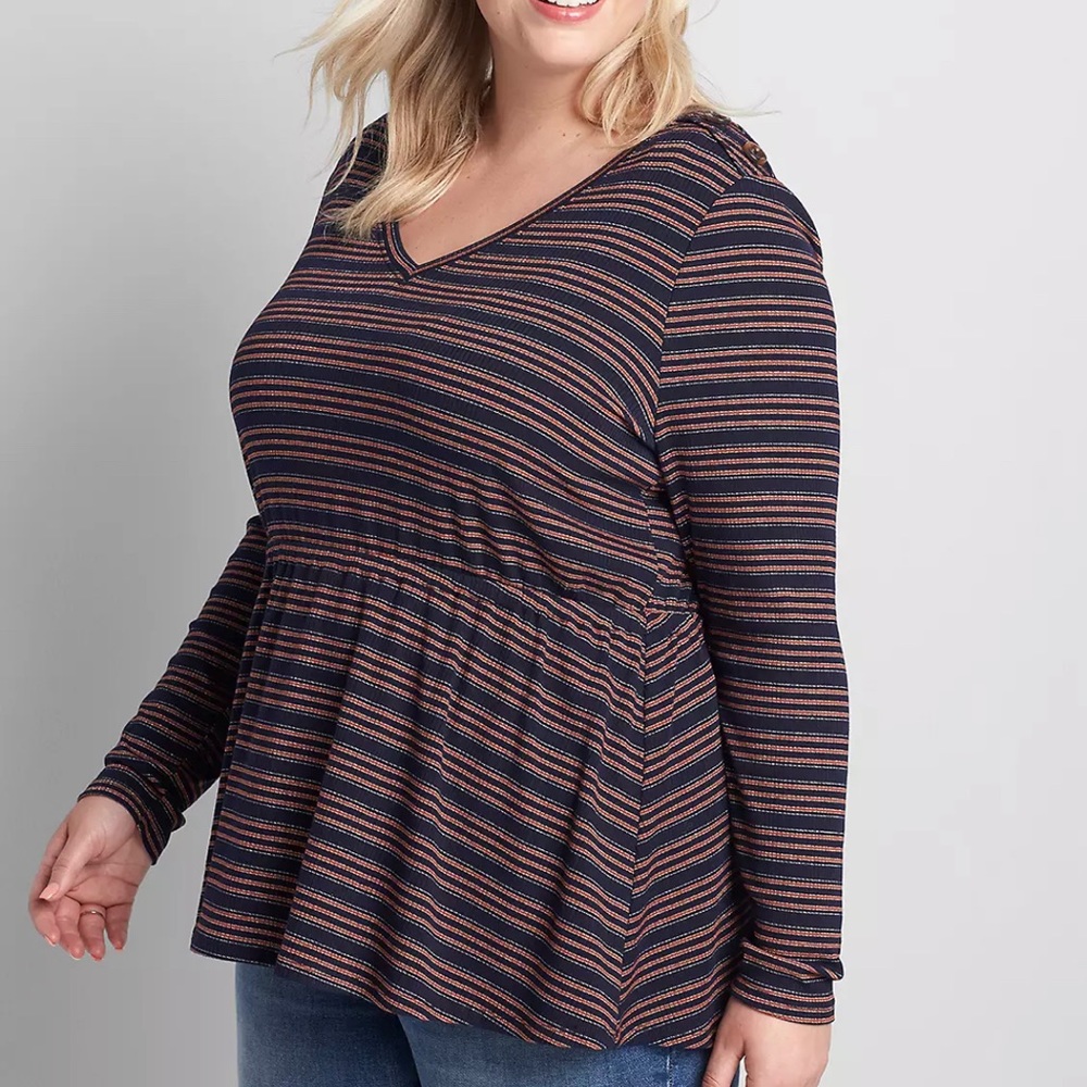 Lane Bryant Multi Colored top